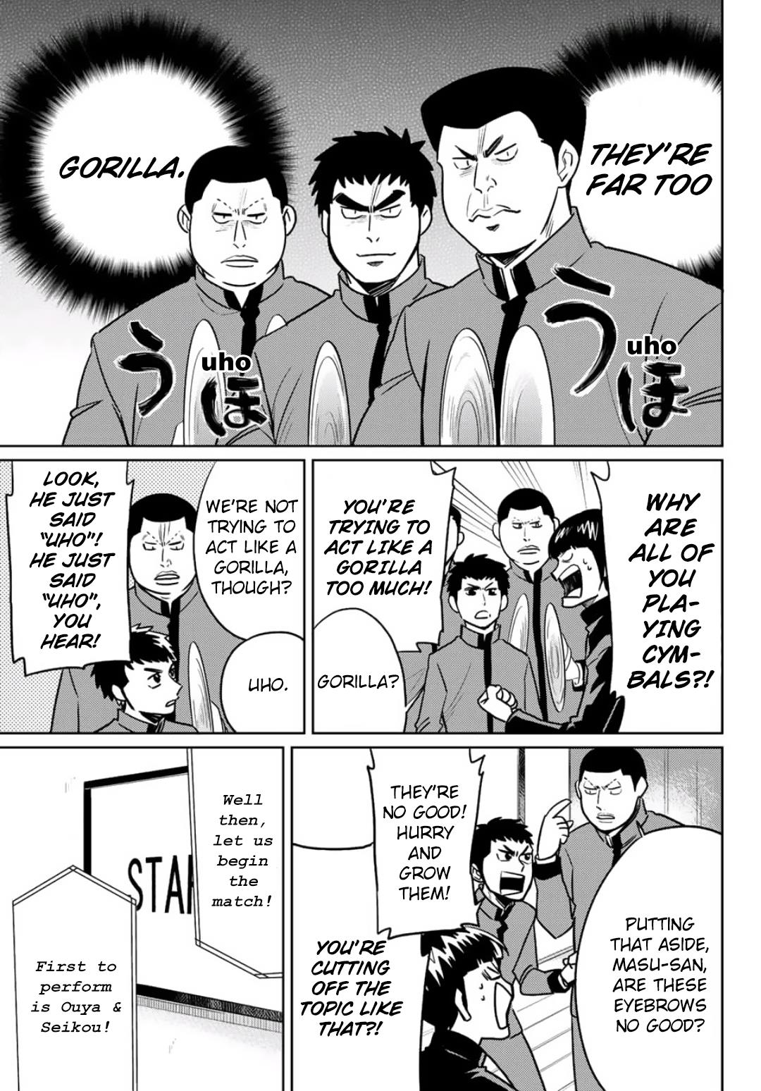 Daiya No B!! Seidou Koukou Suisougaku-Bu - Chapter 29: Ggggg (Gori Gori's Great Giant Gorilla) !!