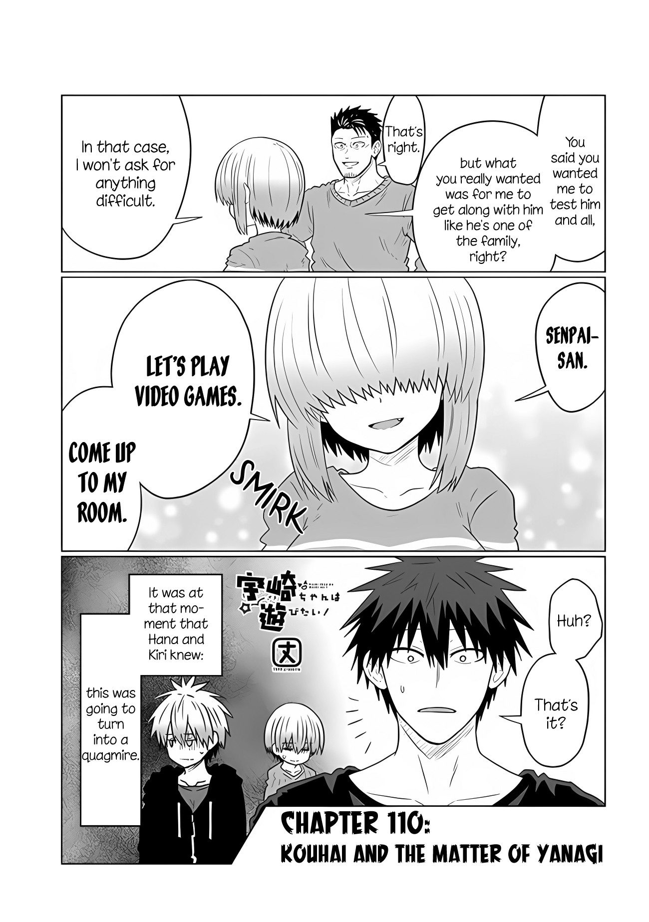 Uzaki-Chan Wa Asobitai! - Chapter 110: Kouhai And The Matter Of Yanagi