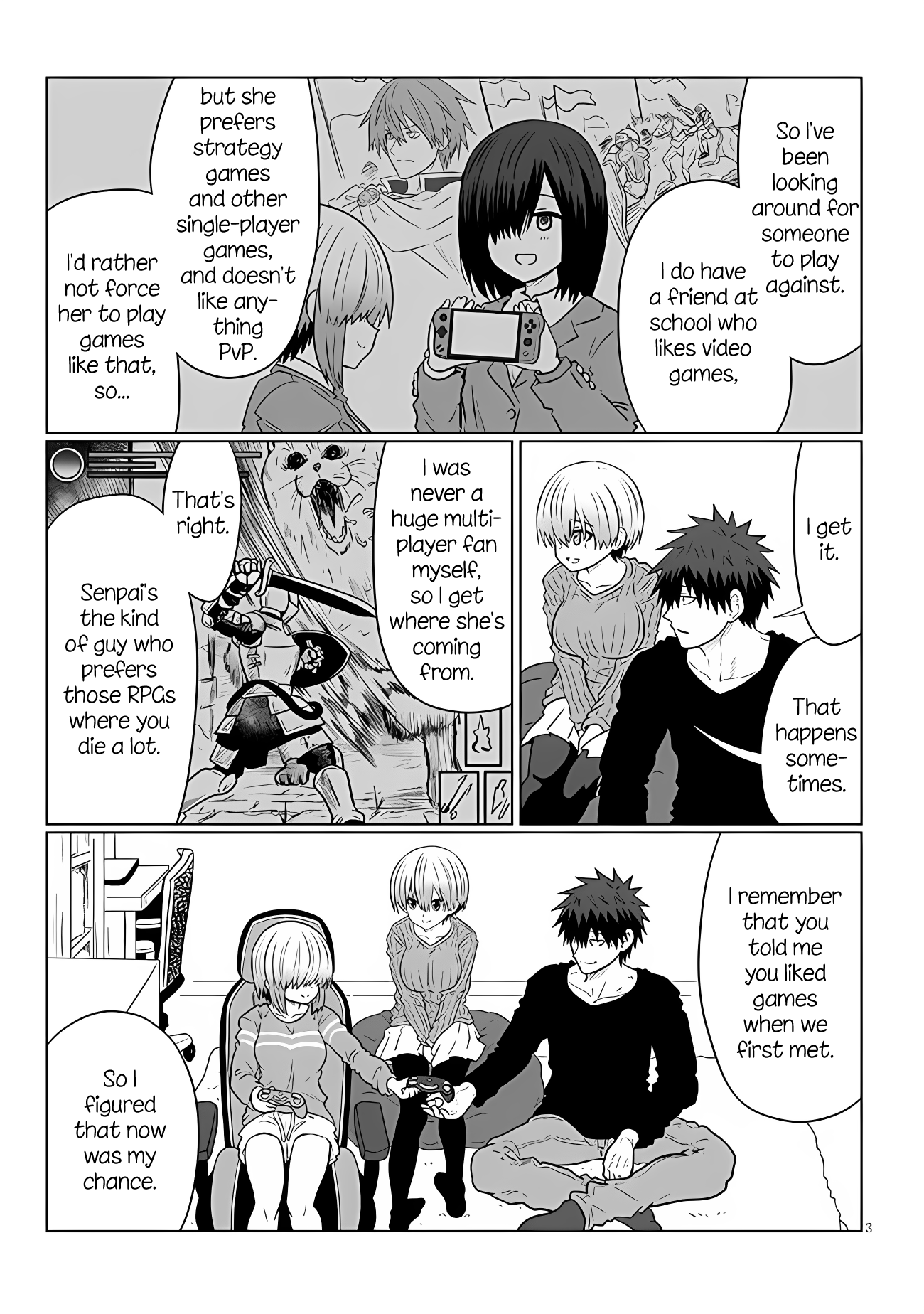 Uzaki-Chan Wa Asobitai! - Chapter 110: Kouhai And The Matter Of Yanagi