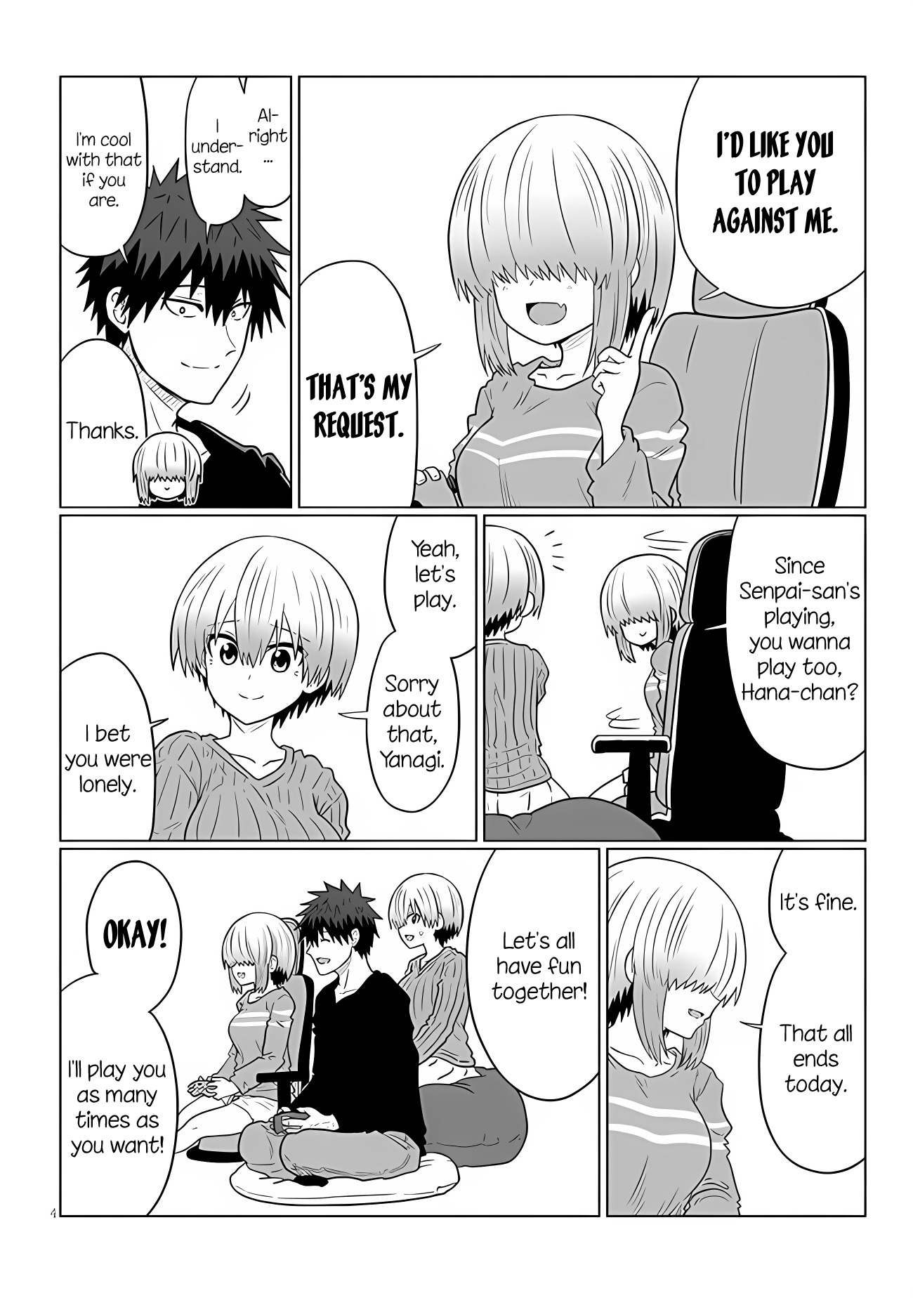 Uzaki-Chan Wa Asobitai! - Chapter 110: Kouhai And The Matter Of Yanagi