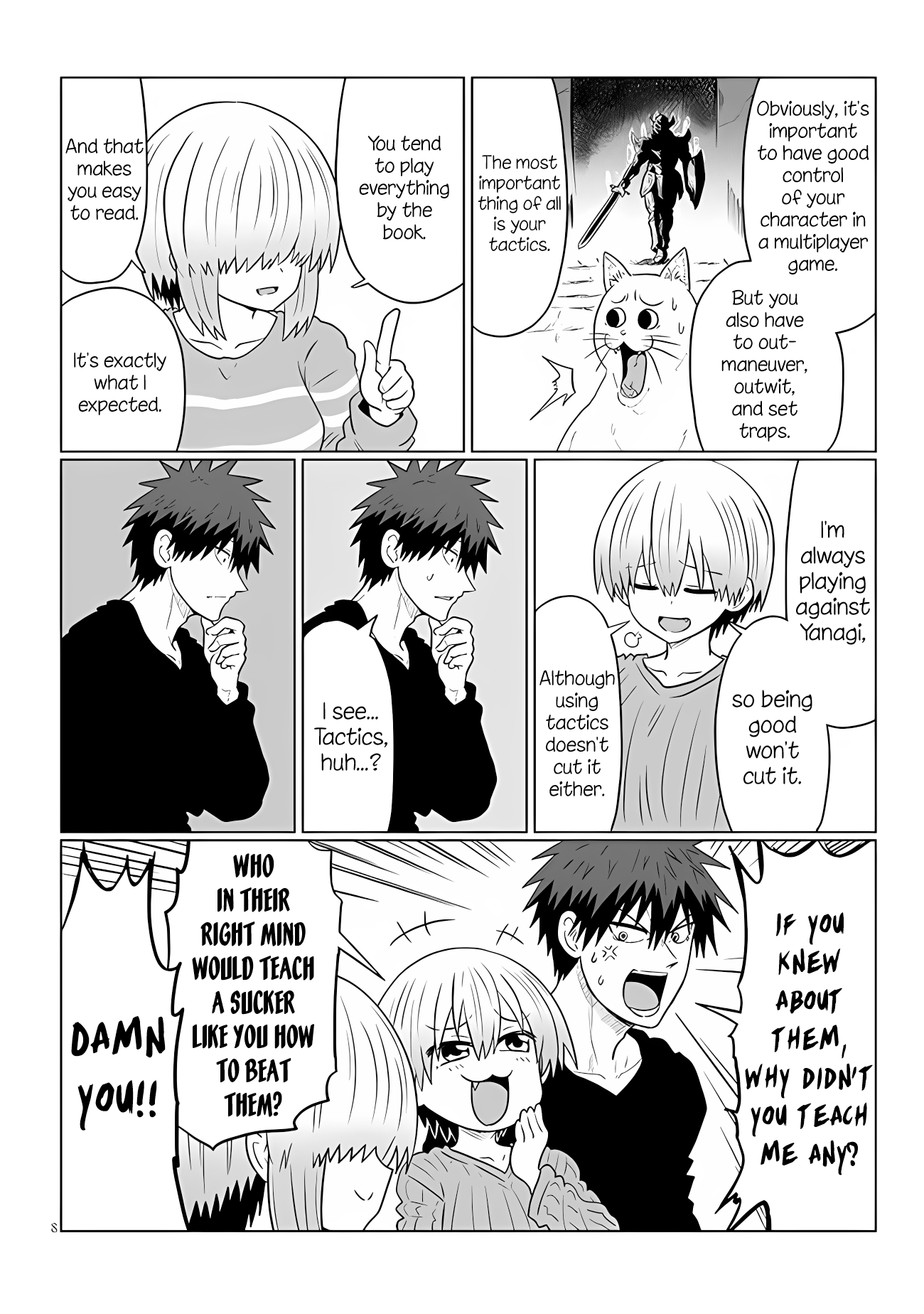 Uzaki-Chan Wa Asobitai! - Chapter 110: Kouhai And The Matter Of Yanagi