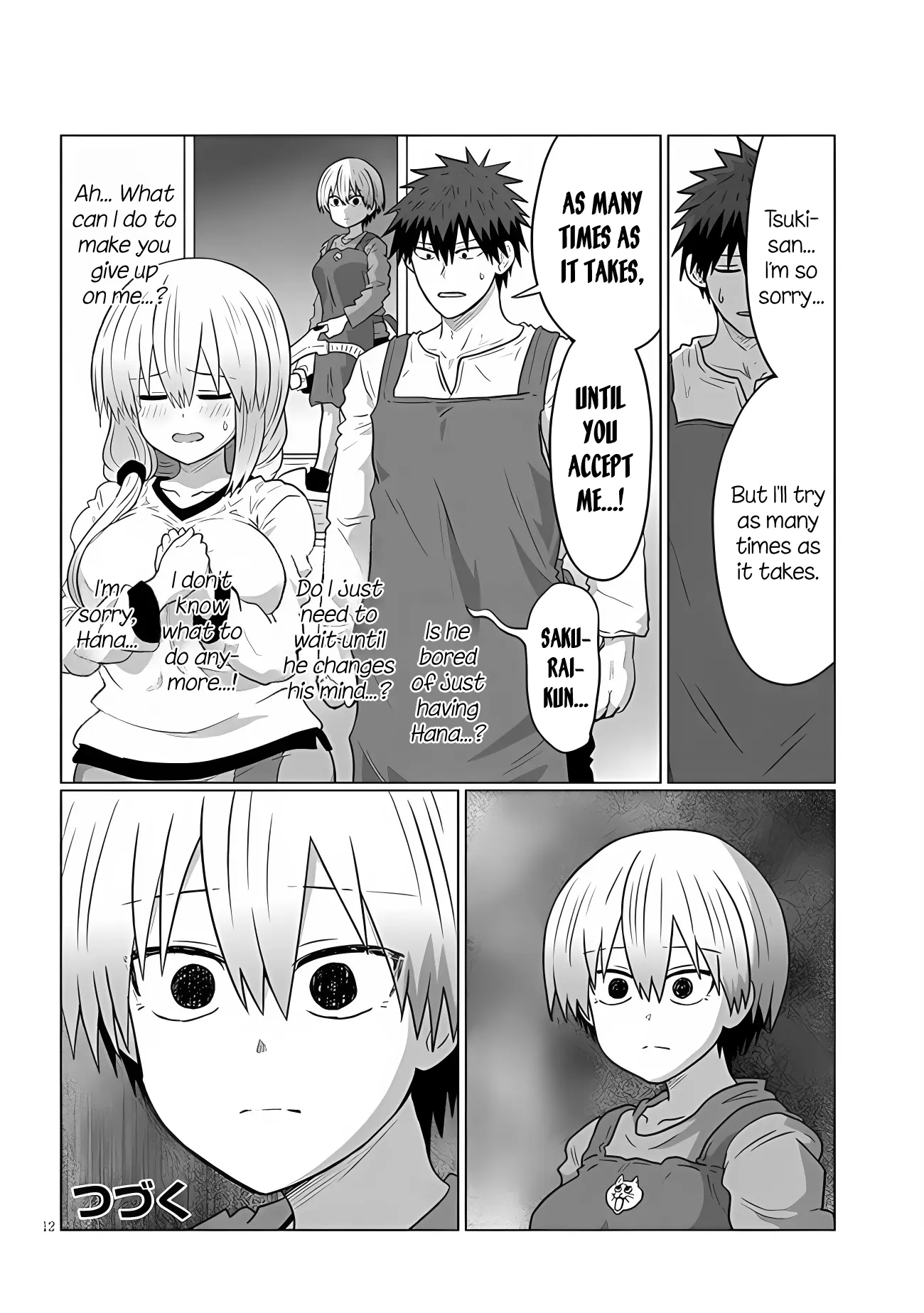 Uzaki-Chan Wa Asobitai! - Chapter 111: Kouhai And The Matter Of Tsuki