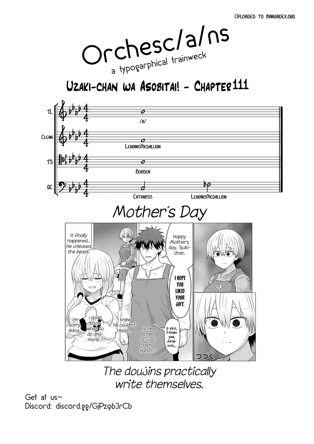 Uzaki-Chan Wa Asobitai! - Chapter 111: Kouhai And The Matter Of Tsuki