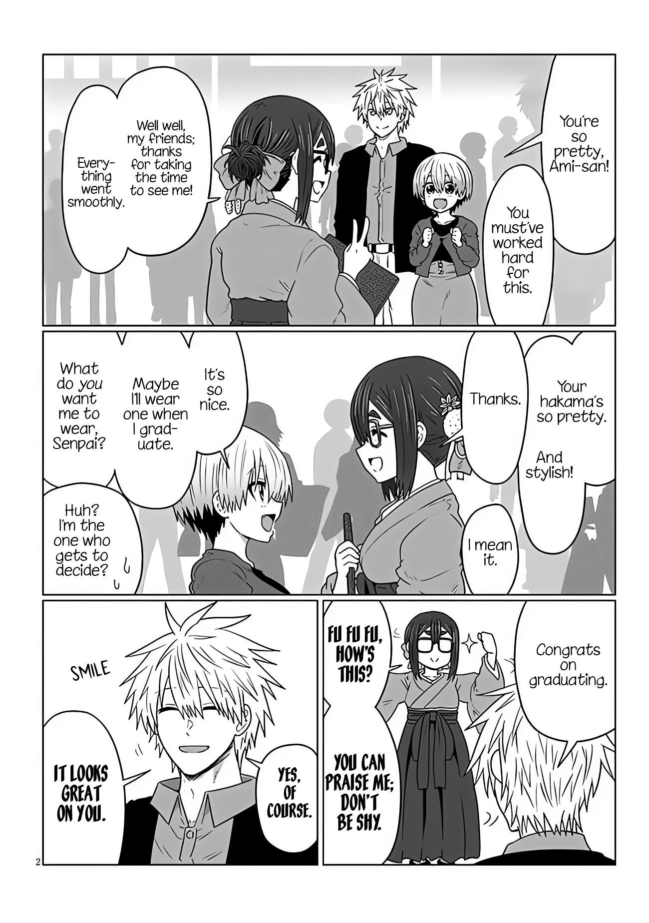 Uzaki-Chan Wa Asobitai! - Chapter 95: Kouhai And Graduation Ceremony