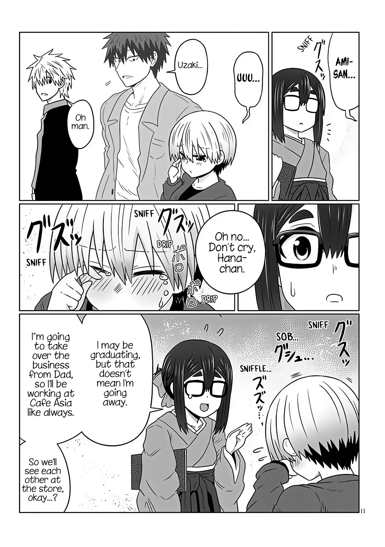 Uzaki-Chan Wa Asobitai! - Chapter 95: Kouhai And Graduation Ceremony