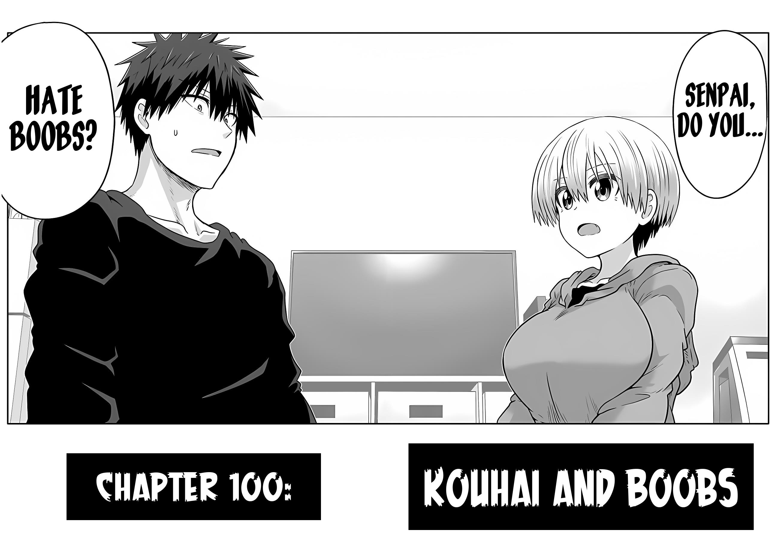 Uzaki-Chan Wa Asobitai! - Chapter 100: Kouhai And Boobs