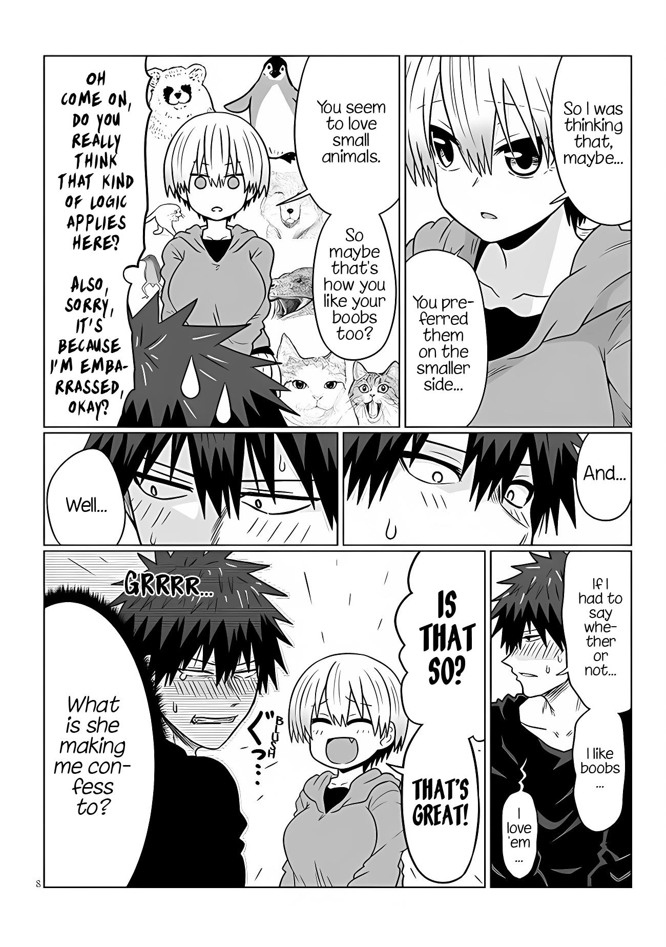 Uzaki-Chan Wa Asobitai! - Chapter 100: Kouhai And Boobs