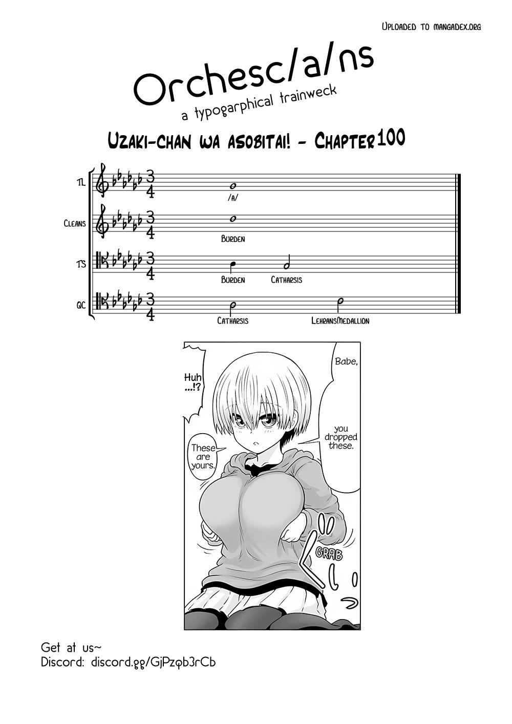 Uzaki-Chan Wa Asobitai! - Chapter 100: Kouhai And Boobs