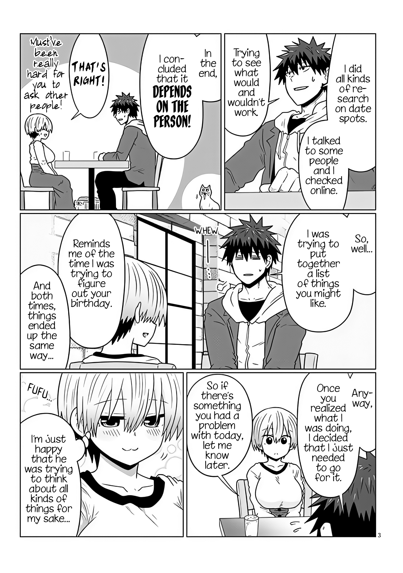 Uzaki-Chan Wa Asobitai! - Chapter 93: Kouhai And White Day 4