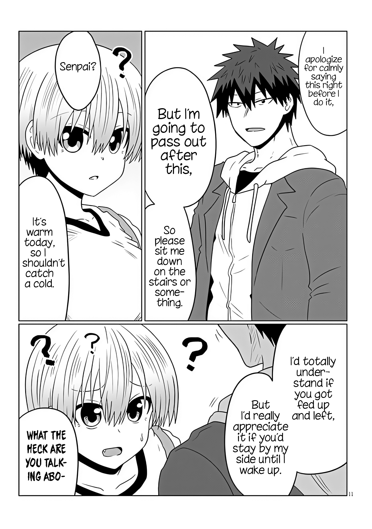 Uzaki-Chan Wa Asobitai! - Chapter 93: Kouhai And White Day 4