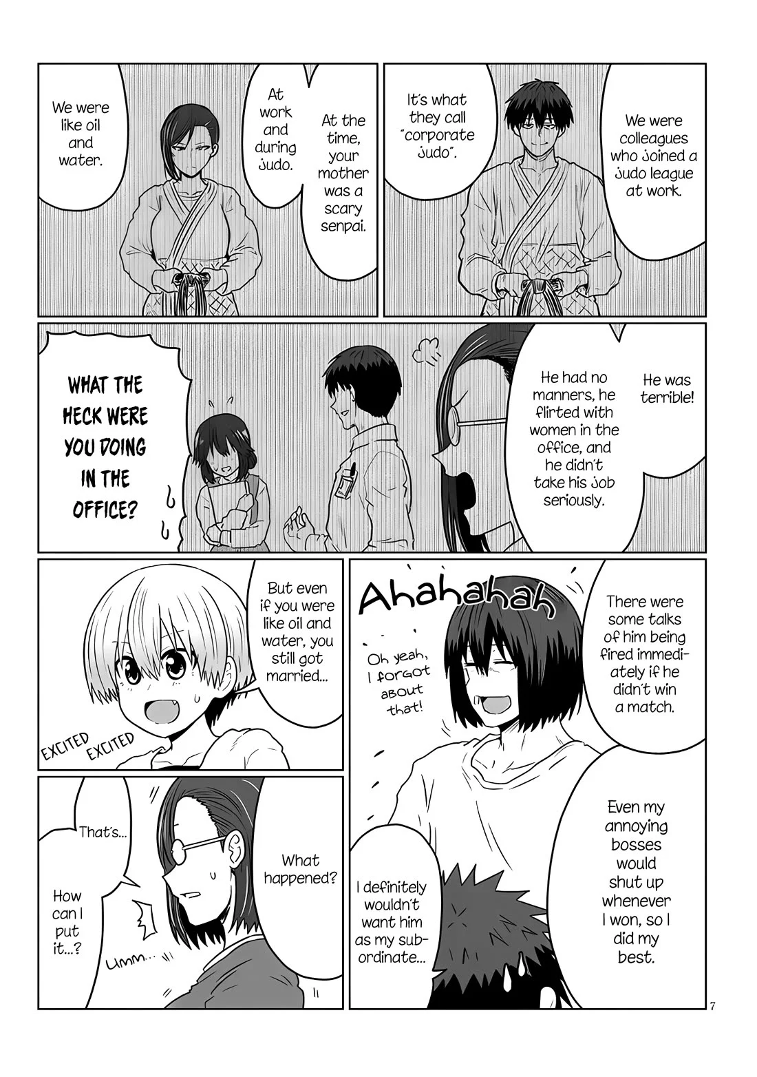 Uzaki-Chan Wa Asobitai! - Chapter 119: Kouhai And Parents