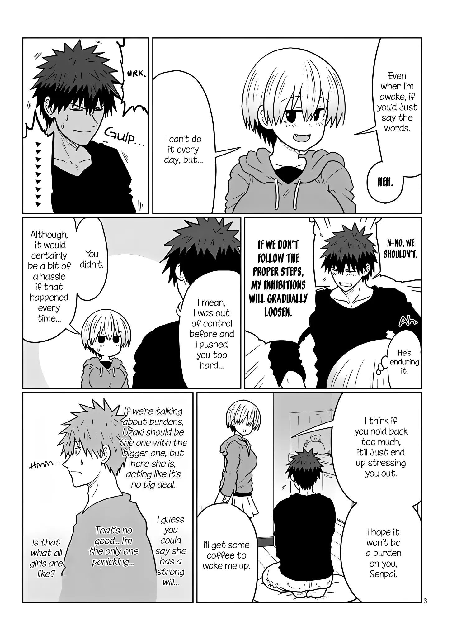 Uzaki-Chan Wa Asobitai! - Chapter 114: Kouhai And Impulses