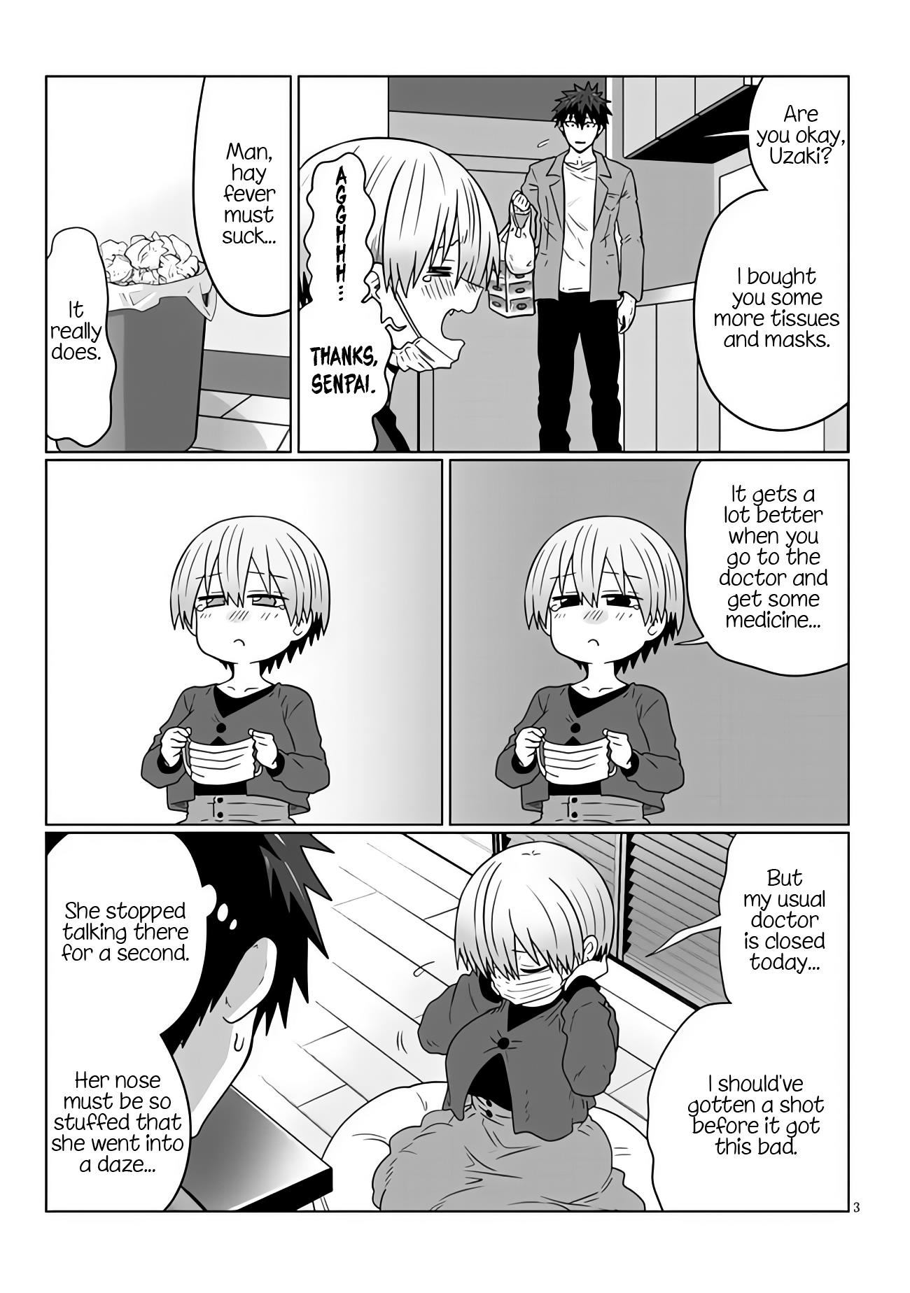 Uzaki-Chan Wa Asobitai! - Chapter 96: Kouhai And Hay Fever