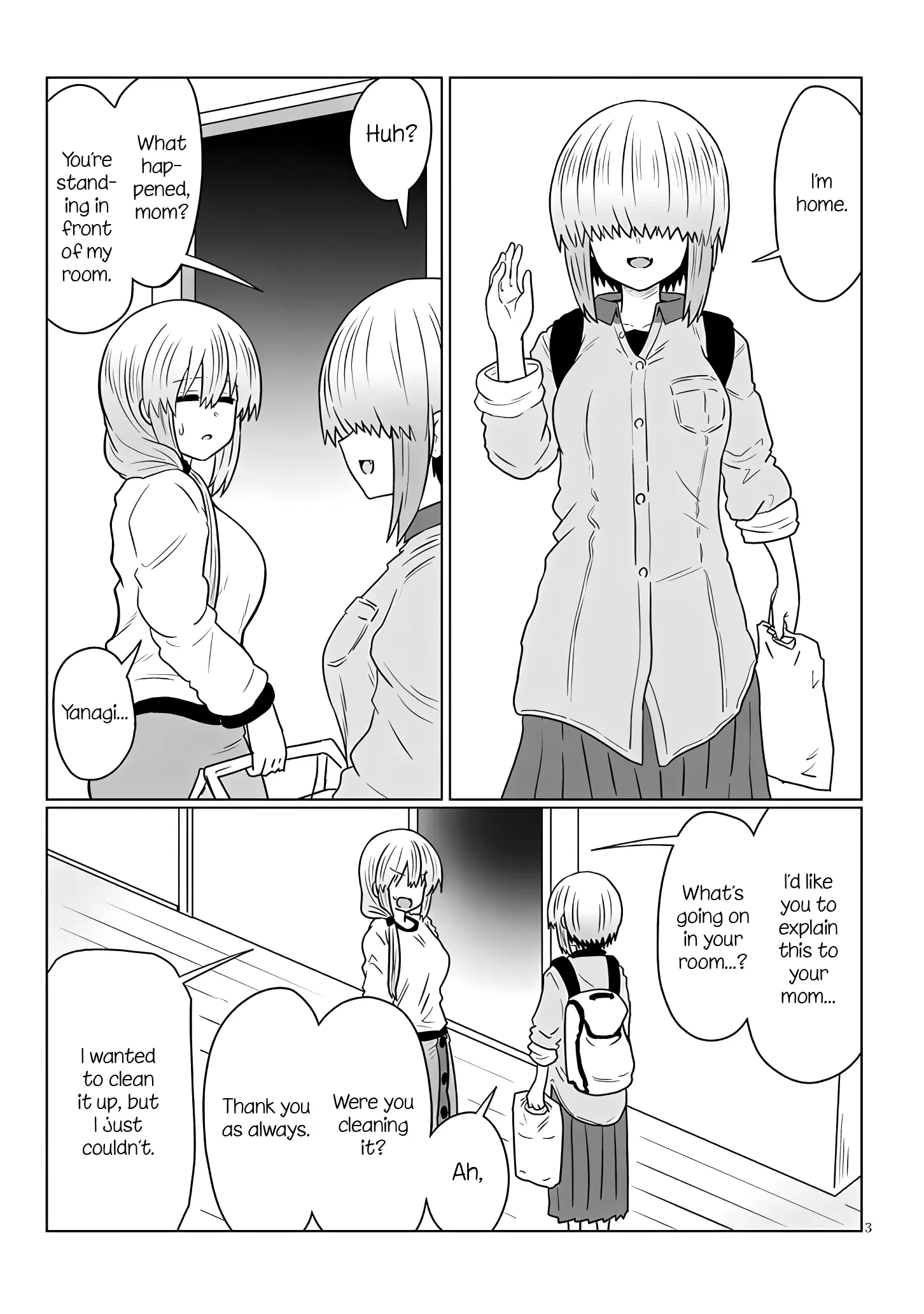 Uzaki-Chan Wa Asobitai! - Chapter 116: Kouhai And Her Sister's Room