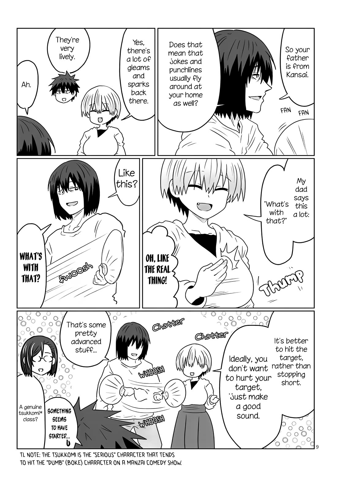 Uzaki-Chan Wa Asobitai! - Chapter 118: Kouhai And Father