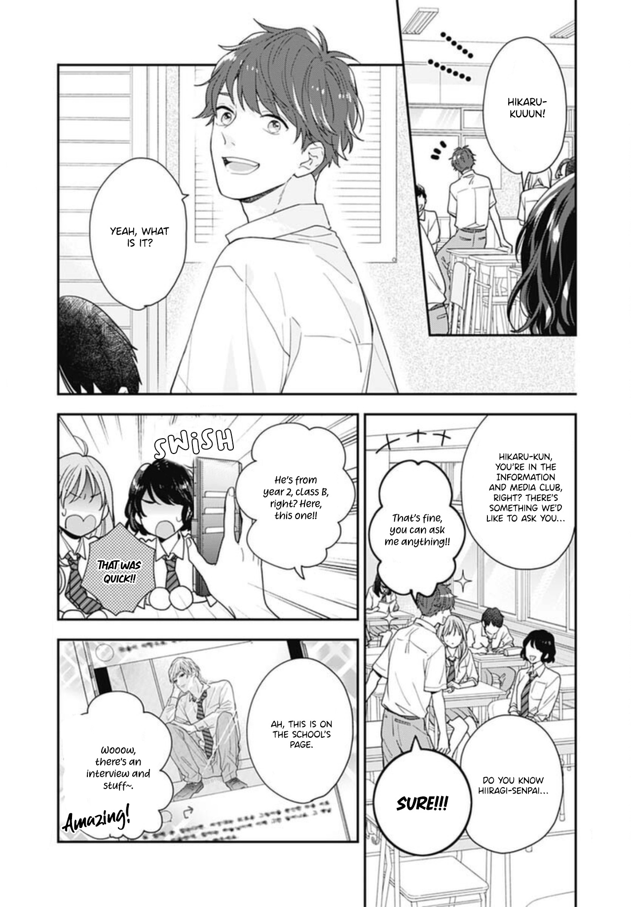 Hiiragi-Senpai To Ofutari-Sama - Vol.1 Chapter 2