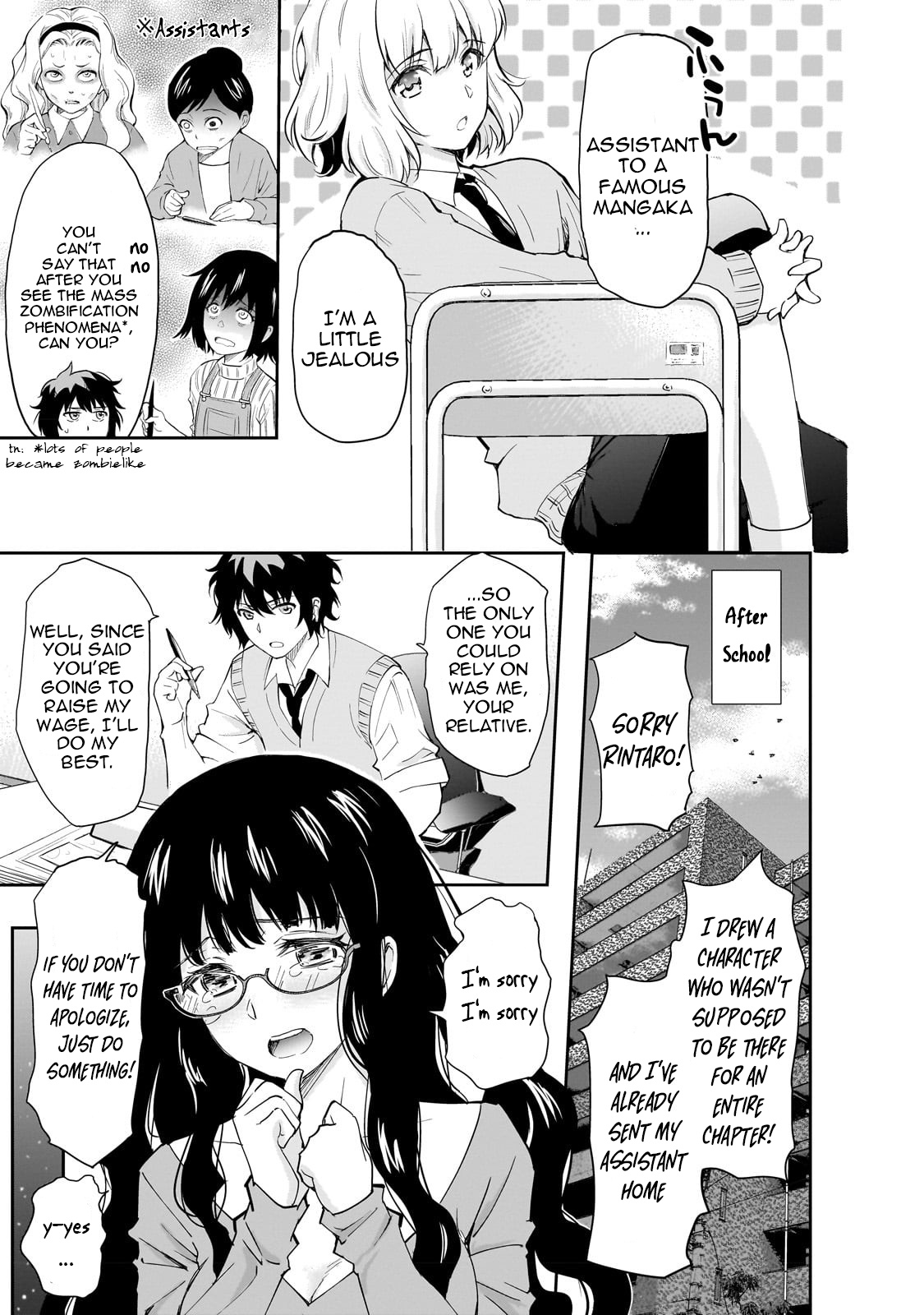 Isshou Hatarakitakunai Ore Ga Classmate No Daininki Idol Ni Natsukaretara - Chapter 3: Money = Power①