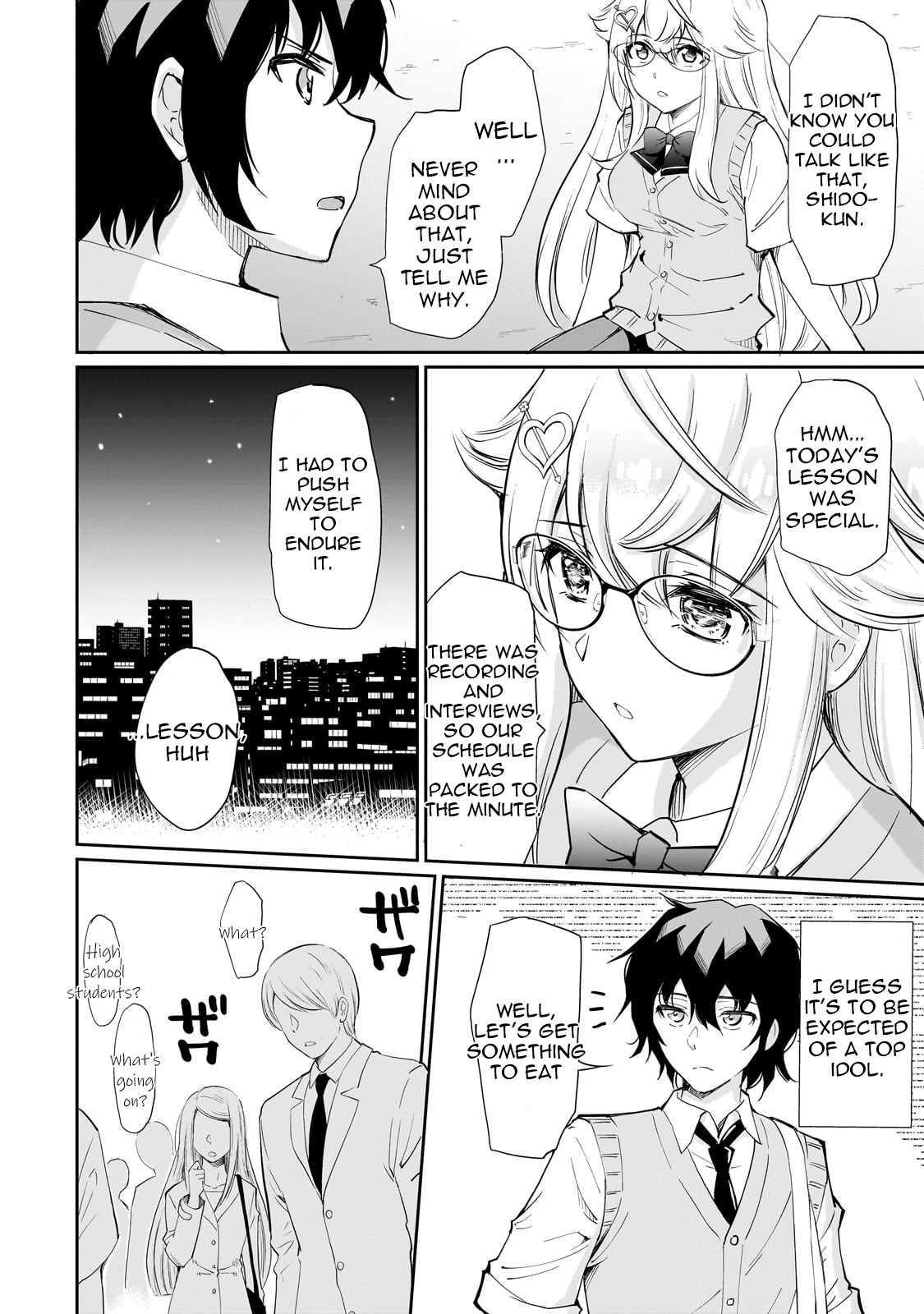 Isshou Hatarakitakunai Ore Ga Classmate No Daininki Idol Ni Natsukaretara - Chapter 2: The Hungry Idol②