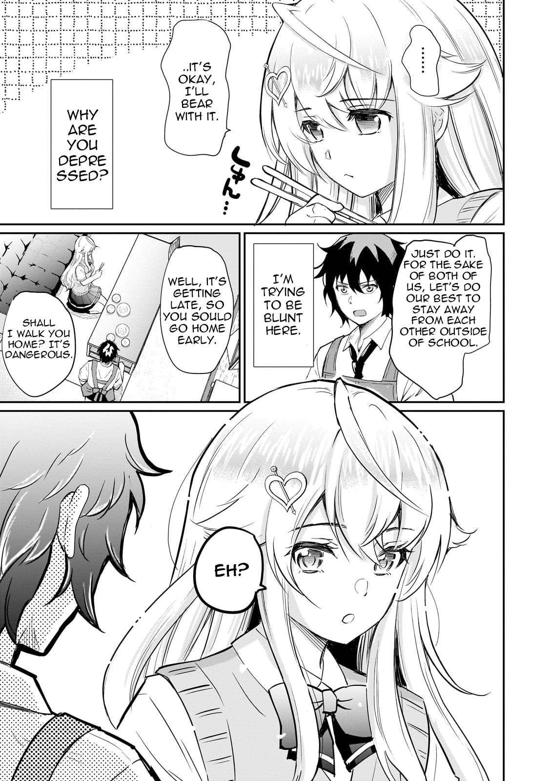 Isshou Hatarakitakunai Ore Ga Classmate No Daininki Idol Ni Natsukaretara - Chapter 2: The Hungry Idol②