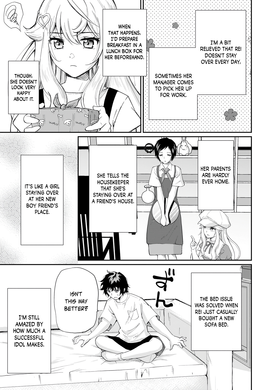 Isshou Hatarakitakunai Ore Ga Classmate No Daininki Idol Ni Natsukaretara - Chapter 6: Those Who Know The Secret.