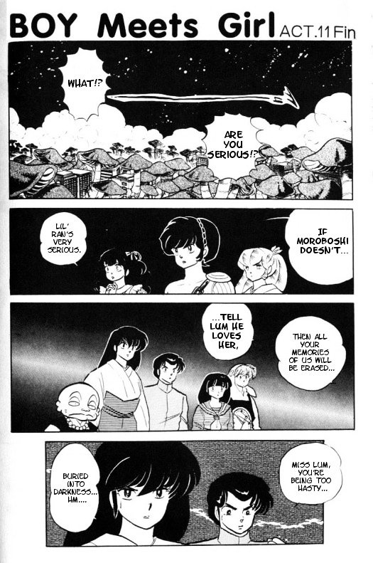 Urusei Yatsura - Vol.15 Chapter 366 : [End]