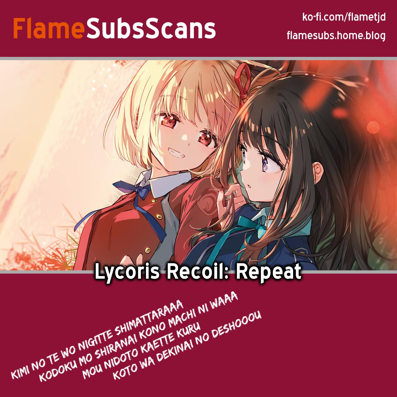 Lycoris Recoil Comic Anthology: Repeat - Vol.1 Chapter 12: Hug And Recoil | Gunp