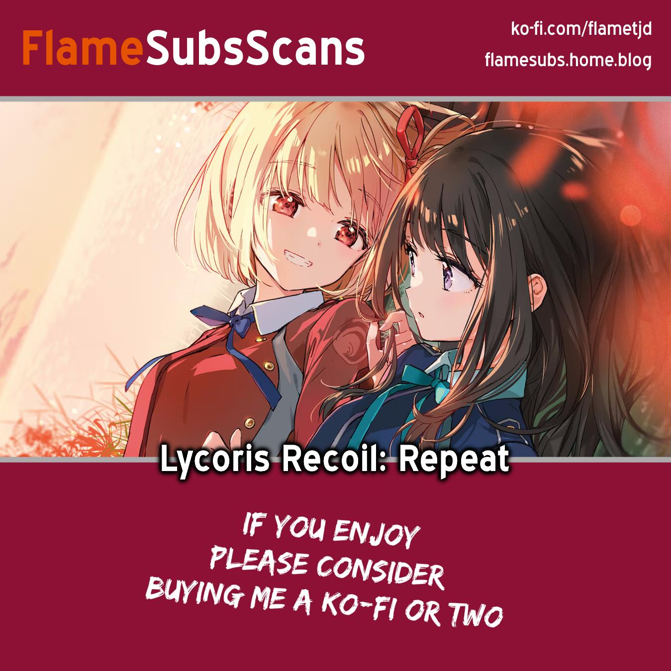 Lycoris Recoil Comic Anthology: Repeat - Vol.1 Chapter 11: Financial Advisor Takina | Nyoi Jizai