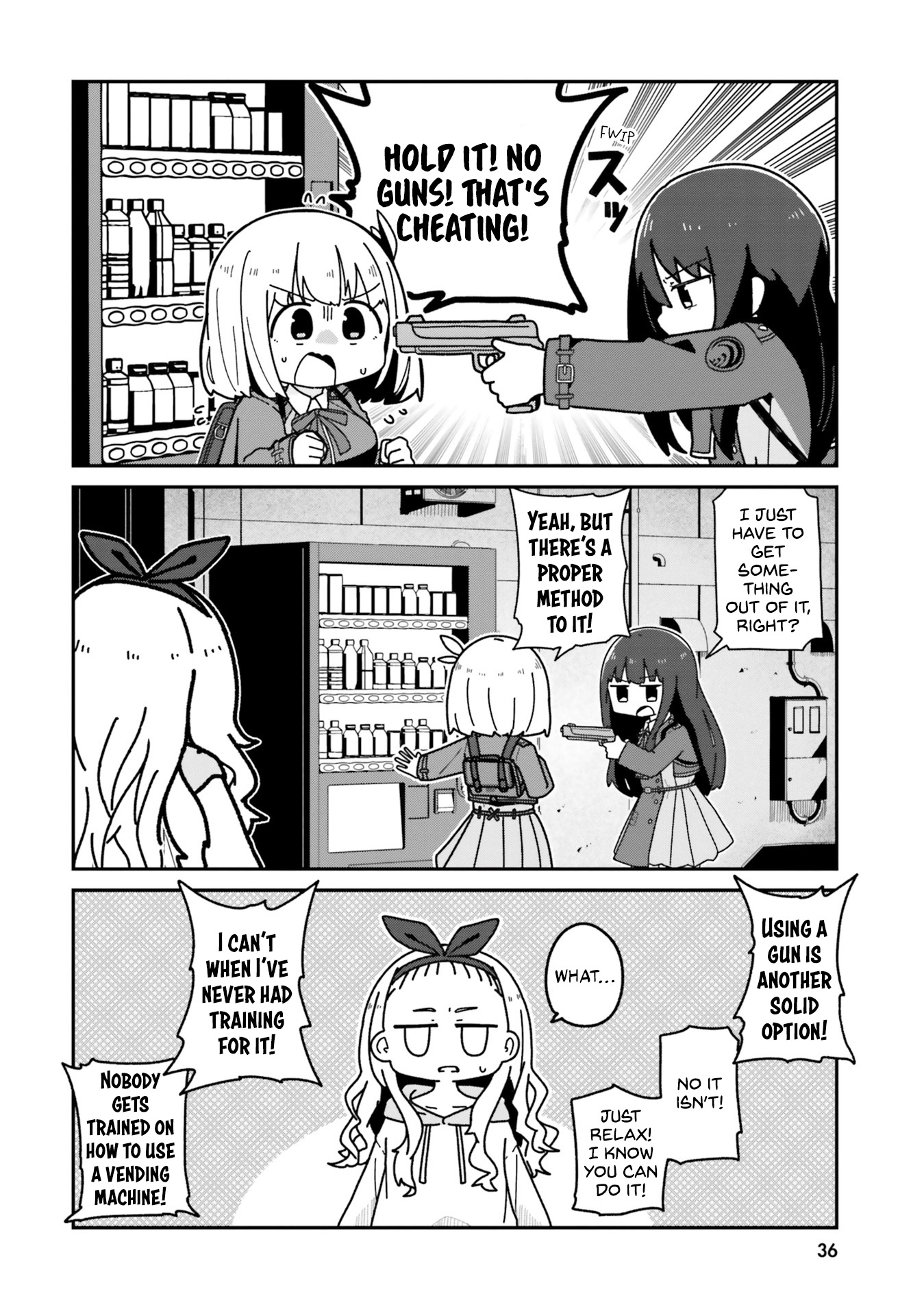 Lycoris Recoil Comic Anthology: Repeat - Vol.2 Chapter 4: Takina Vs Vending Machine