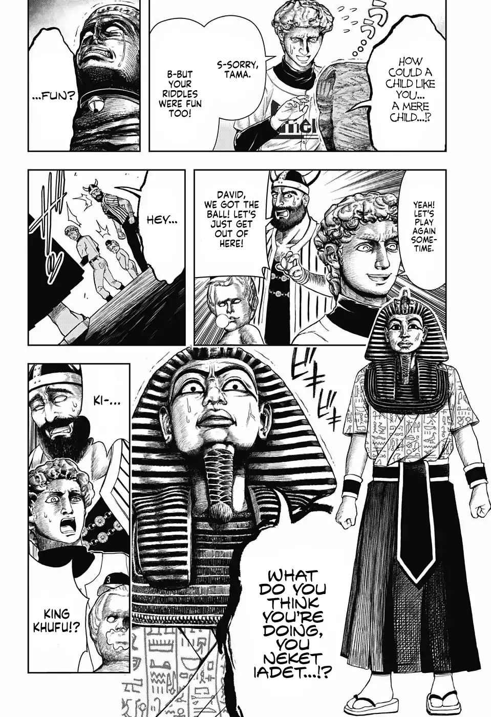 Shishunki Renaissance David-Kun - Chapter 11: King Khufu Next Door