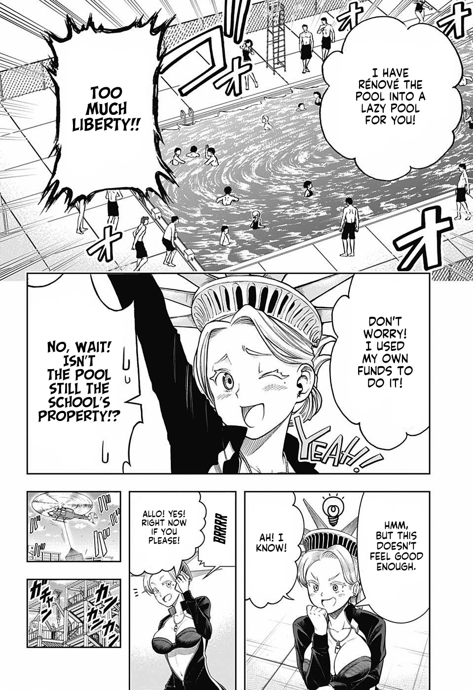 Shishunki Renaissance David-Kun - Chapter 14: Liberty!!