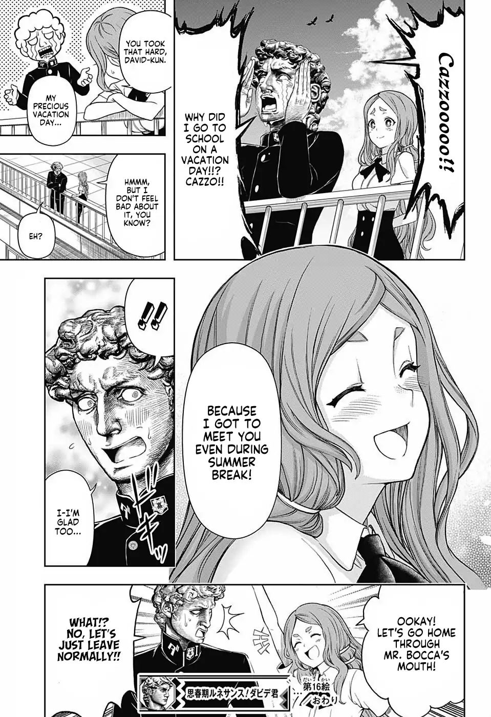 Shishunki Renaissance David-Kun - Chapter 16: Venus-San's Secret Shortcut