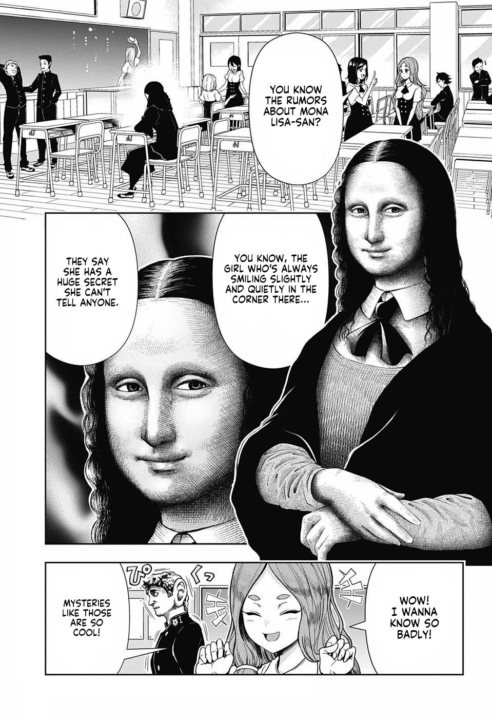 Shishunki Renaissance David-Kun - Chapter 4: The Rumored Mona Lisa-San