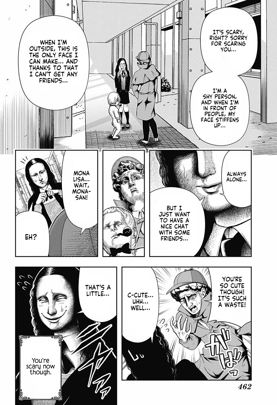 Shishunki Renaissance David-Kun - Chapter 4: The Rumored Mona Lisa-San