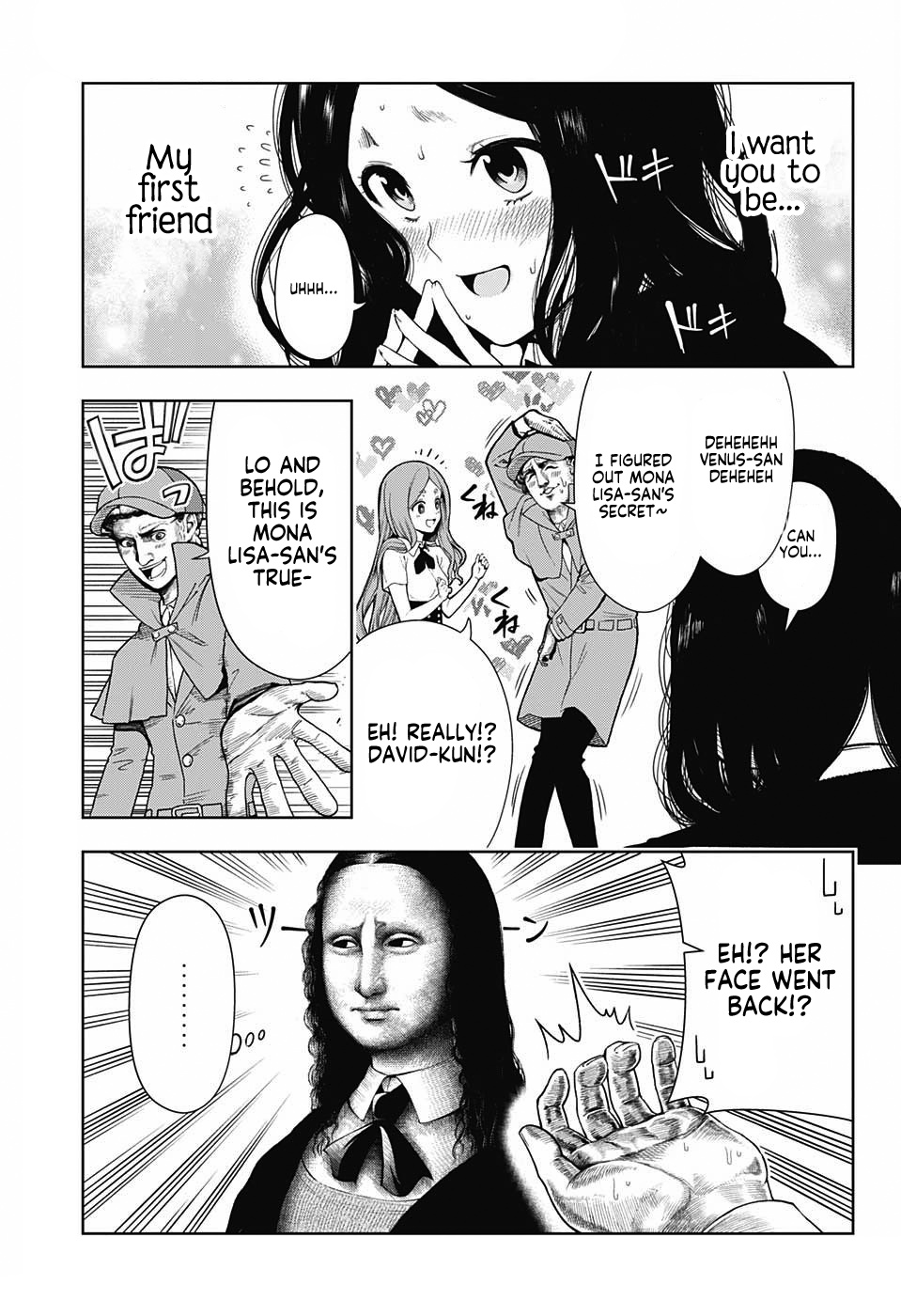 Shishunki Renaissance David-Kun - Chapter 4: The Rumored Mona Lisa-San