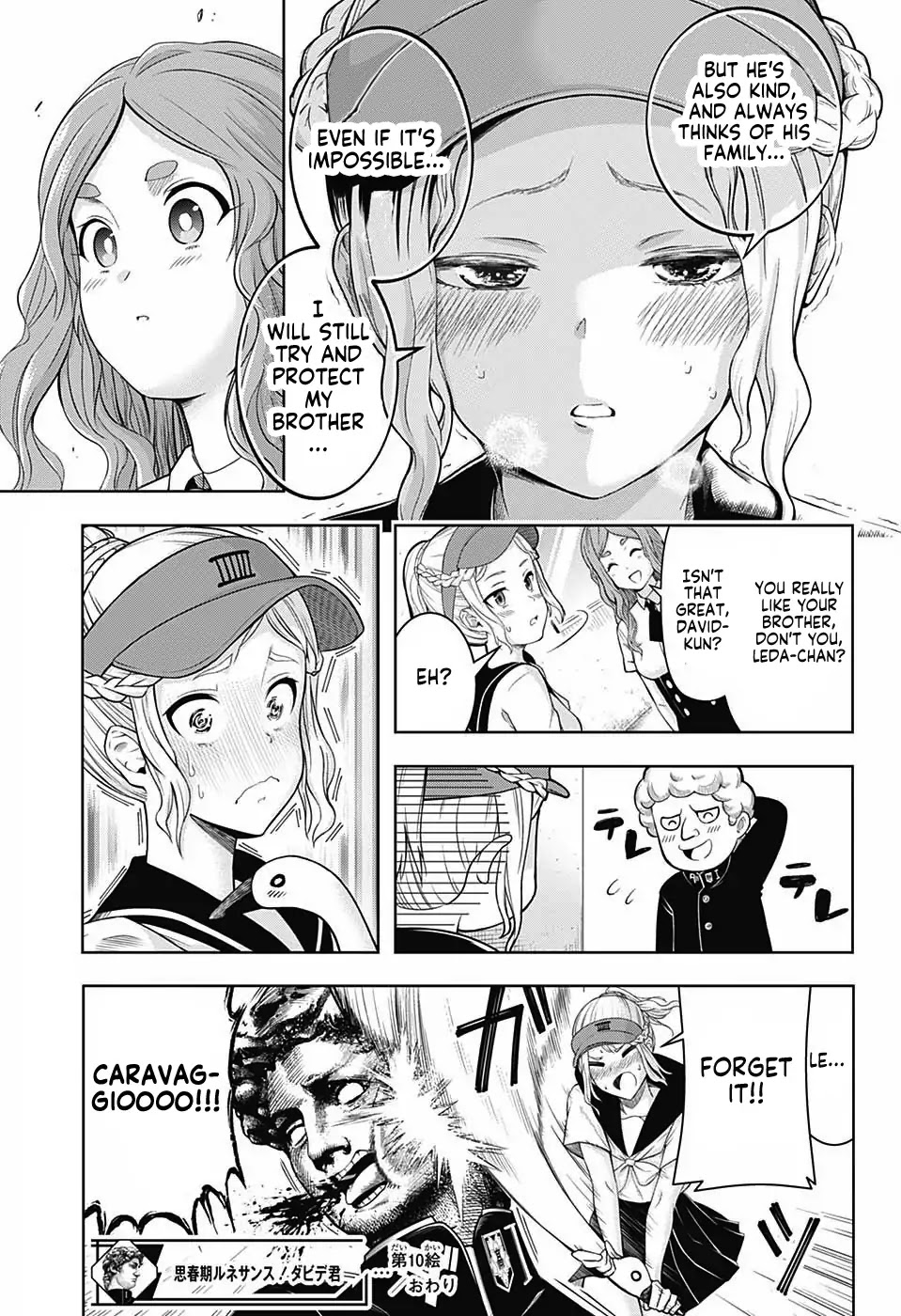 Shishunki Renaissance David-Kun - Chapter 10: Rebellious Renaissance! Leda-Chan!