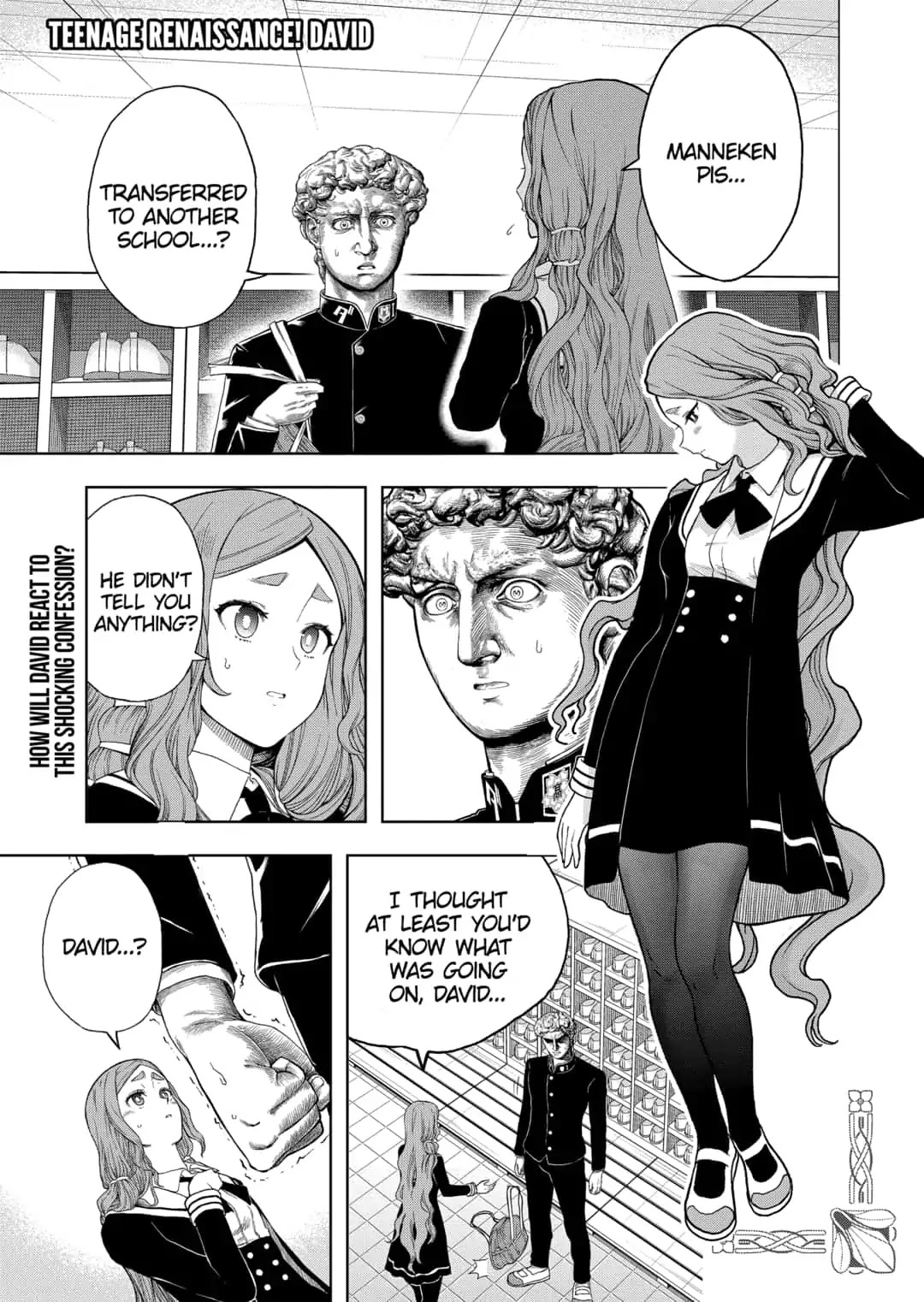 Shishunki Renaissance David-Kun - Chapter 32: Even In The Pouring Rain