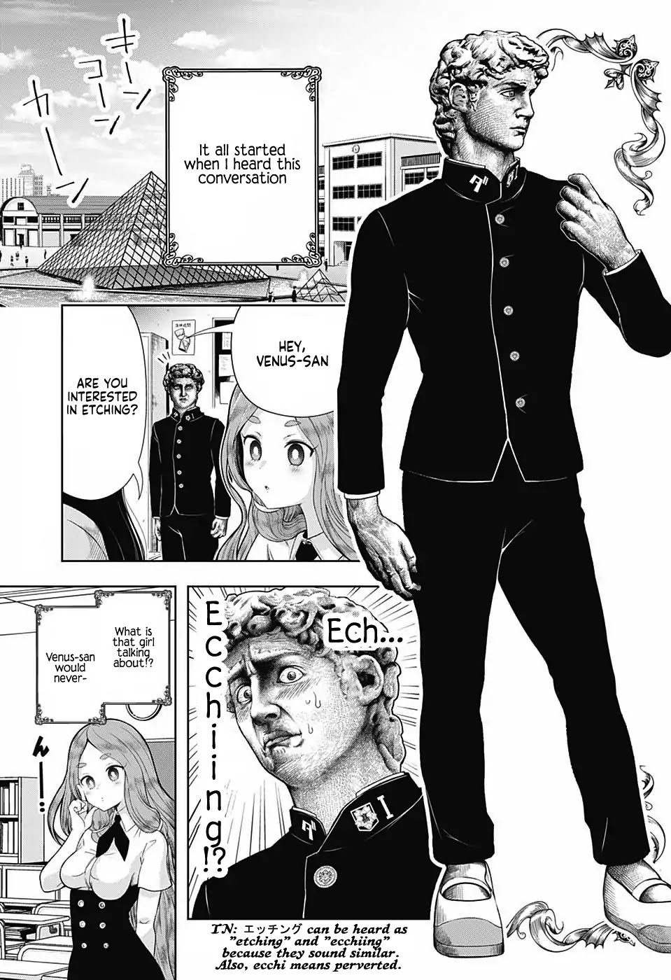 Shishunki Renaissance David-Kun - Chapter 3: David-Kun's First Experience