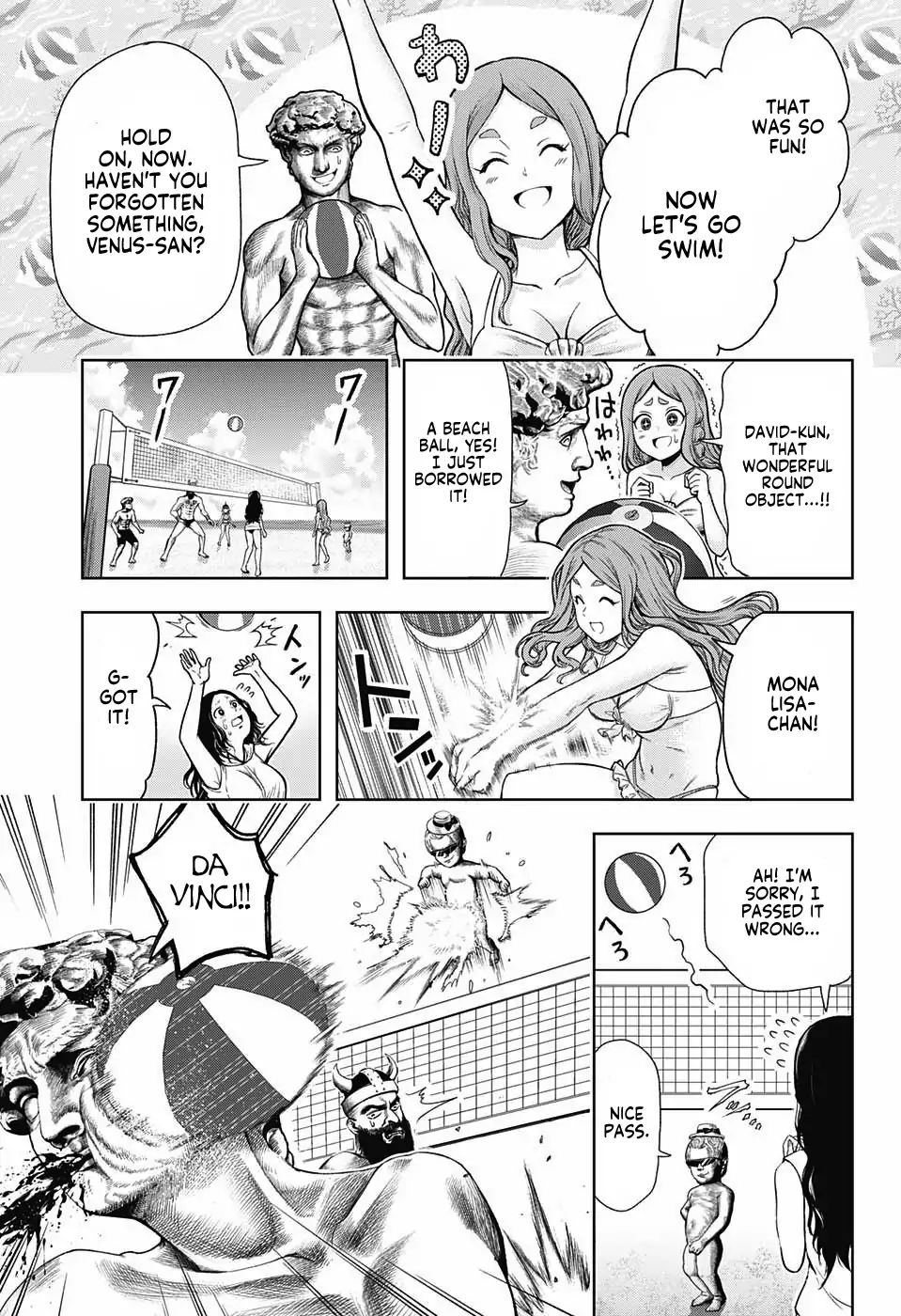 Shishunki Renaissance David-Kun - Chapter 8: Venus At The Beach