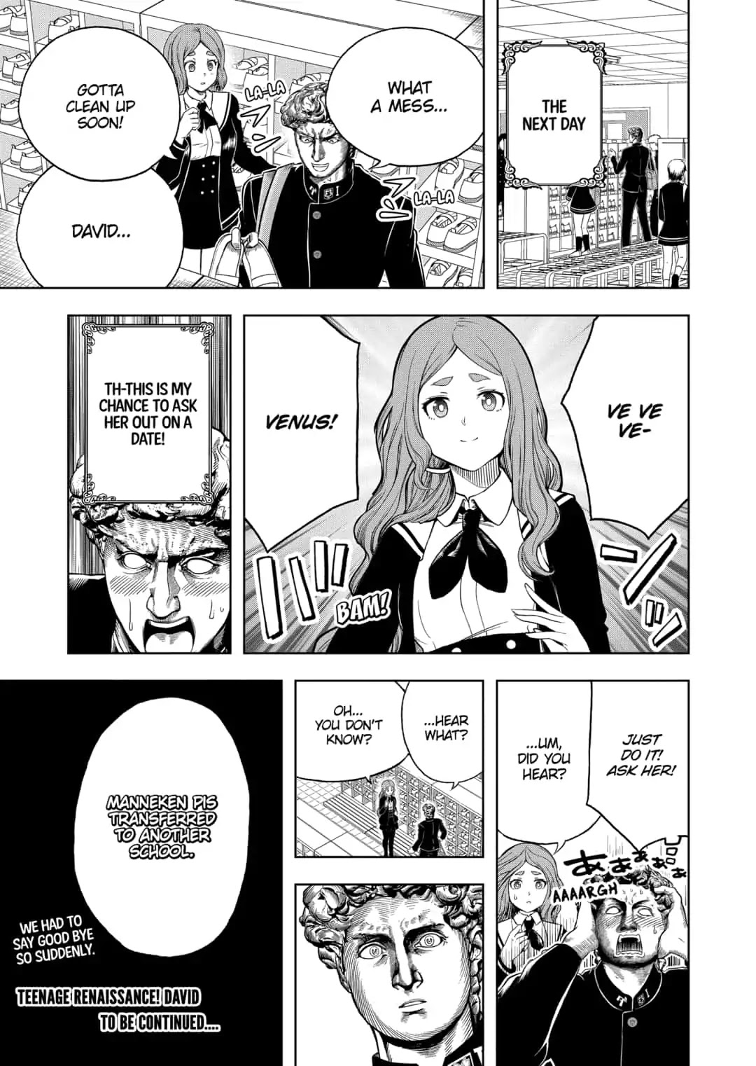 Shishunki Renaissance David-Kun - Chapter 31: The Great Christmas Scheme