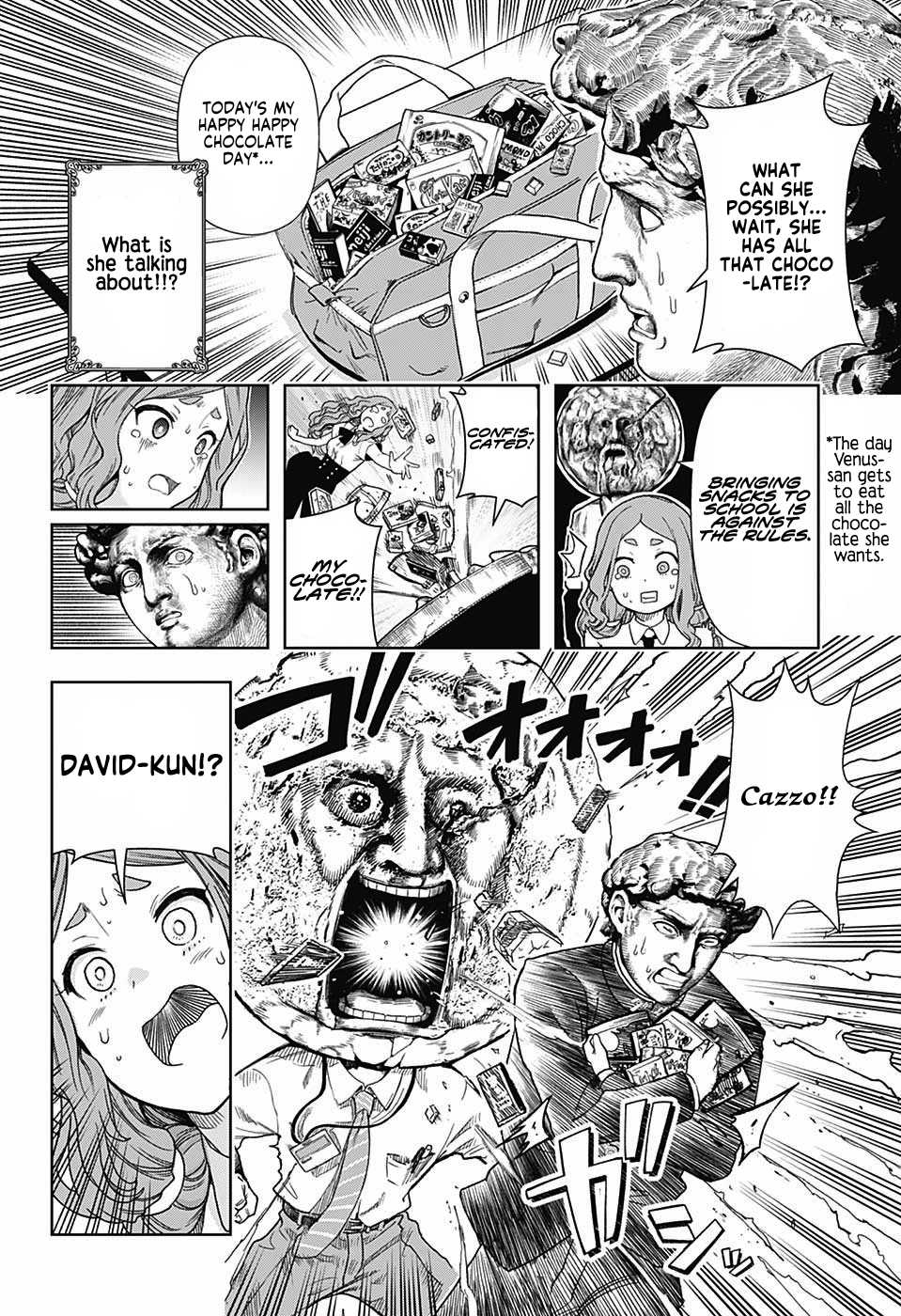 Shishunki Renaissance David-Kun - Chapter 5: Bocca Della Verita