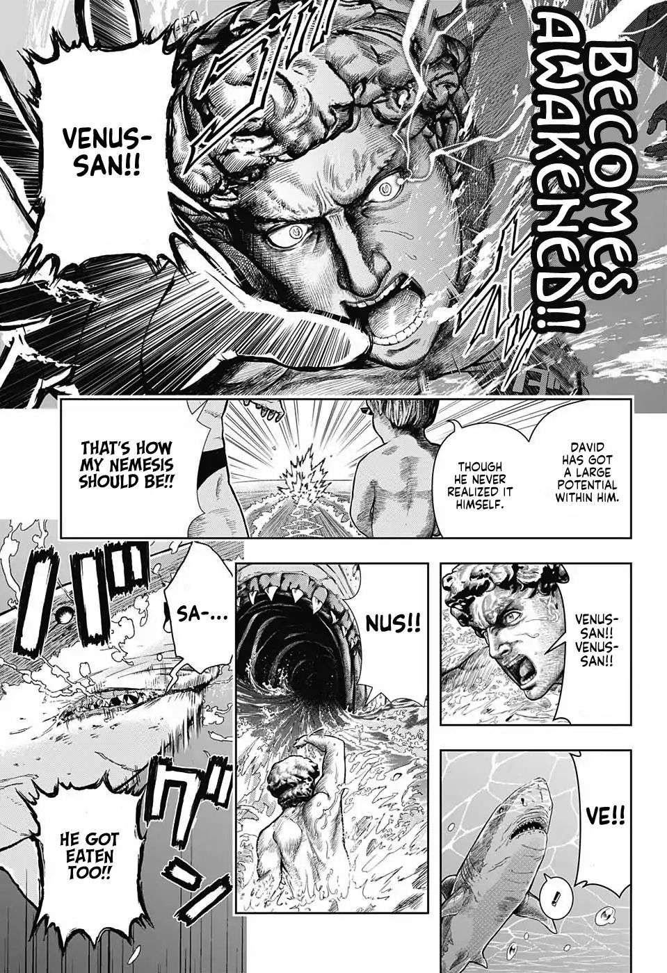 Shishunki Renaissance David-Kun - Chapter 9: Mega Jaws Vs David-Kun