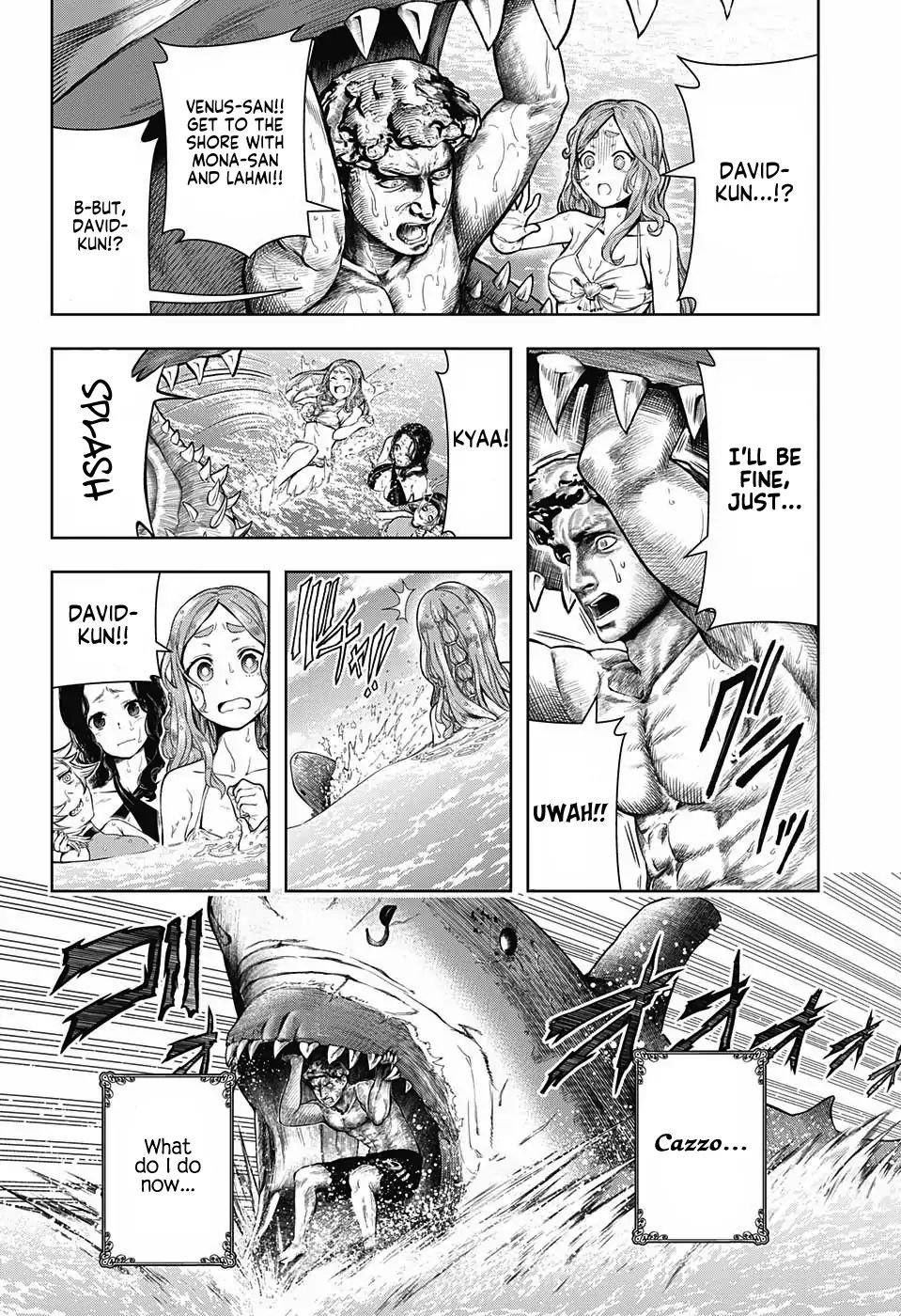 Shishunki Renaissance David-Kun - Chapter 9: Mega Jaws Vs David-Kun