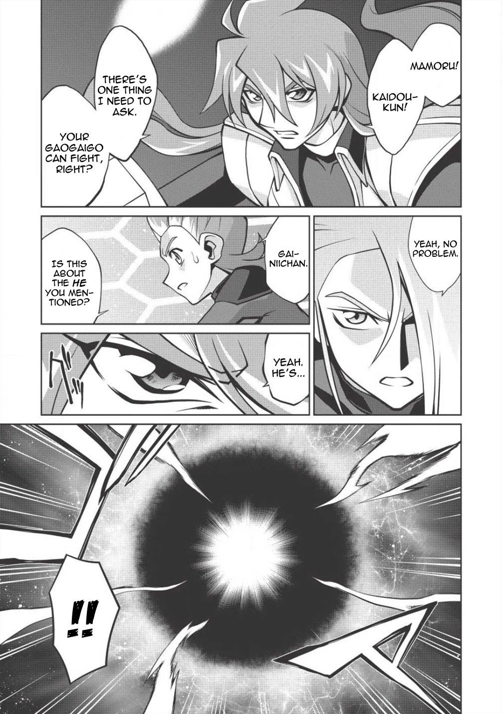 Hakaiou ~Gaogaigar Vs Betterman~ The Comic - Chapter 5.8: Gate -Jupiter- (Part Eight)