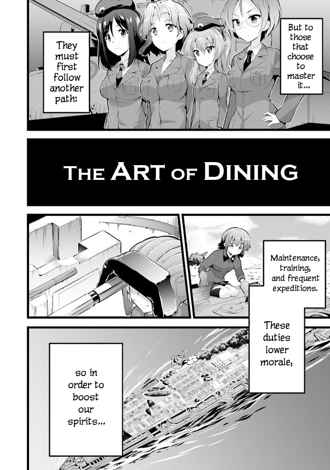 Girls Und Panzer Das Finale - Continuation High School’s Starving Art Of Dining - Vol.1 Chapter 1: A Set Meal Of Miso And Boiled Mackerel