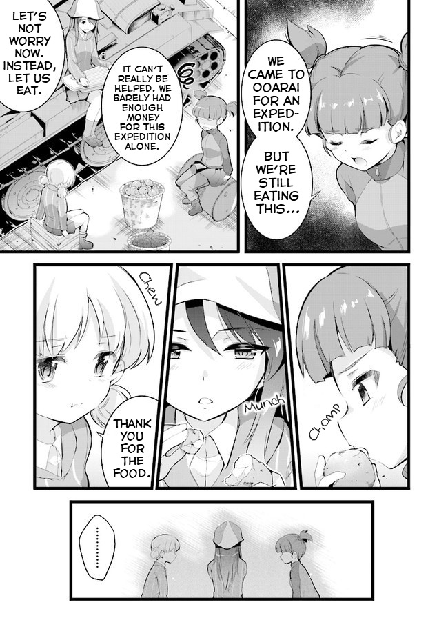 Girls Und Panzer Das Finale - Continuation High School’s Starving Art Of Dining - Vol.1 Chapter 1: A Set Meal Of Miso And Boiled Mackerel