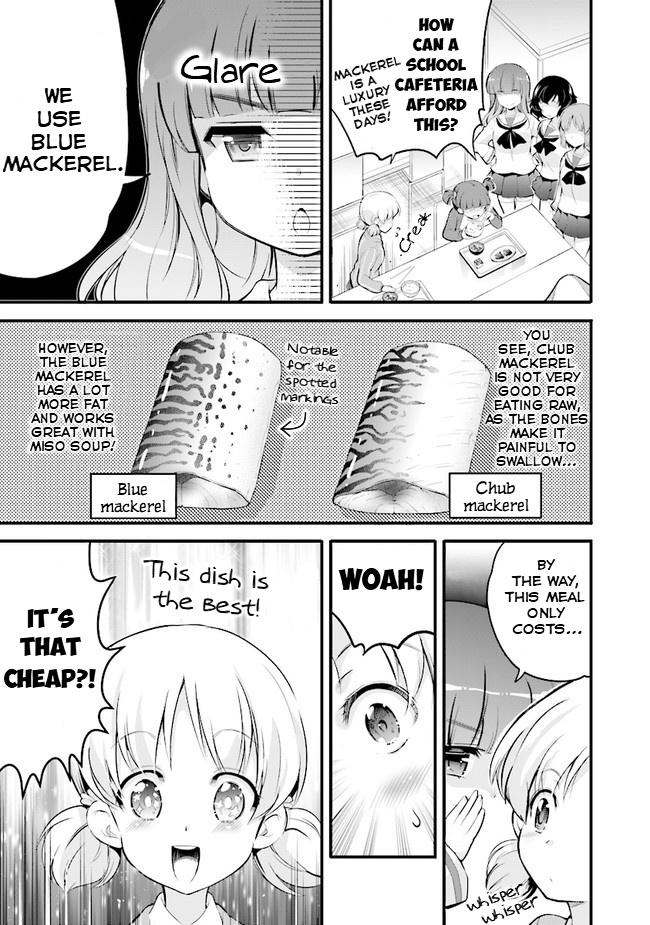 Girls Und Panzer Das Finale - Continuation High School’s Starving Art Of Dining - Vol.1 Chapter 1: A Set Meal Of Miso And Boiled Mackerel