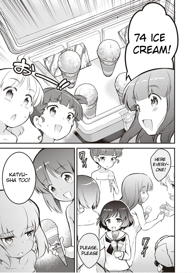 Girls Und Panzer Das Finale - Continuation High School’s Starving Art Of Dining - Vol.2 Chapter 7: 74 Ice Cream And Sauna War