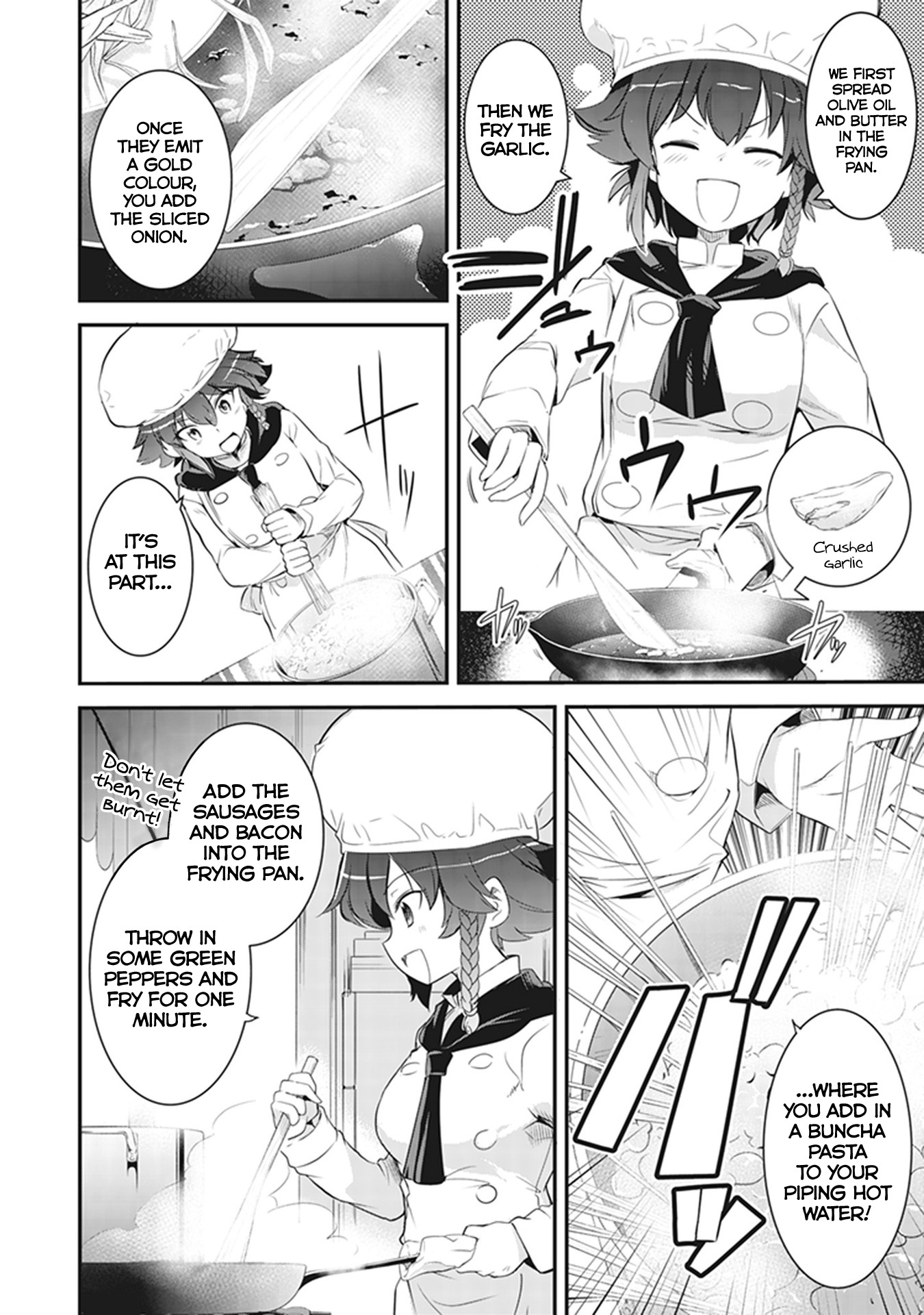 Girls Und Panzer Das Finale - Continuation High School’s Starving Art Of Dining - Vol.1 Chapter 5: Come And See The Iron Plate Napolitan!