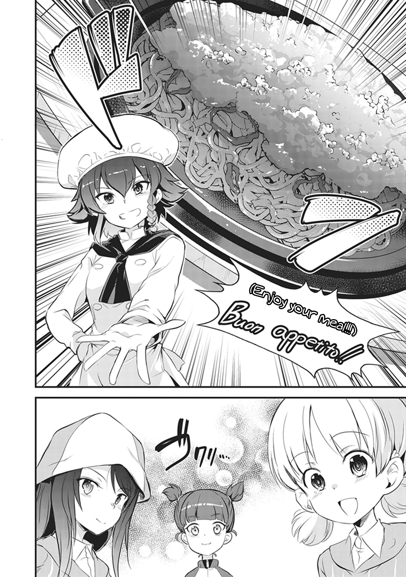 Girls Und Panzer Das Finale - Continuation High School’s Starving Art Of Dining - Vol.1 Chapter 5: Come And See The Iron Plate Napolitan!