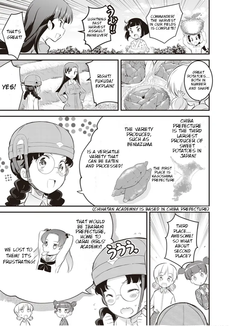 Girls Und Panzer Das Finale - Continuation High School’s Starving Art Of Dining - Vol.2 Chapter 9: Chihatan Is Ready To Harvest The Bounty Of Autumn